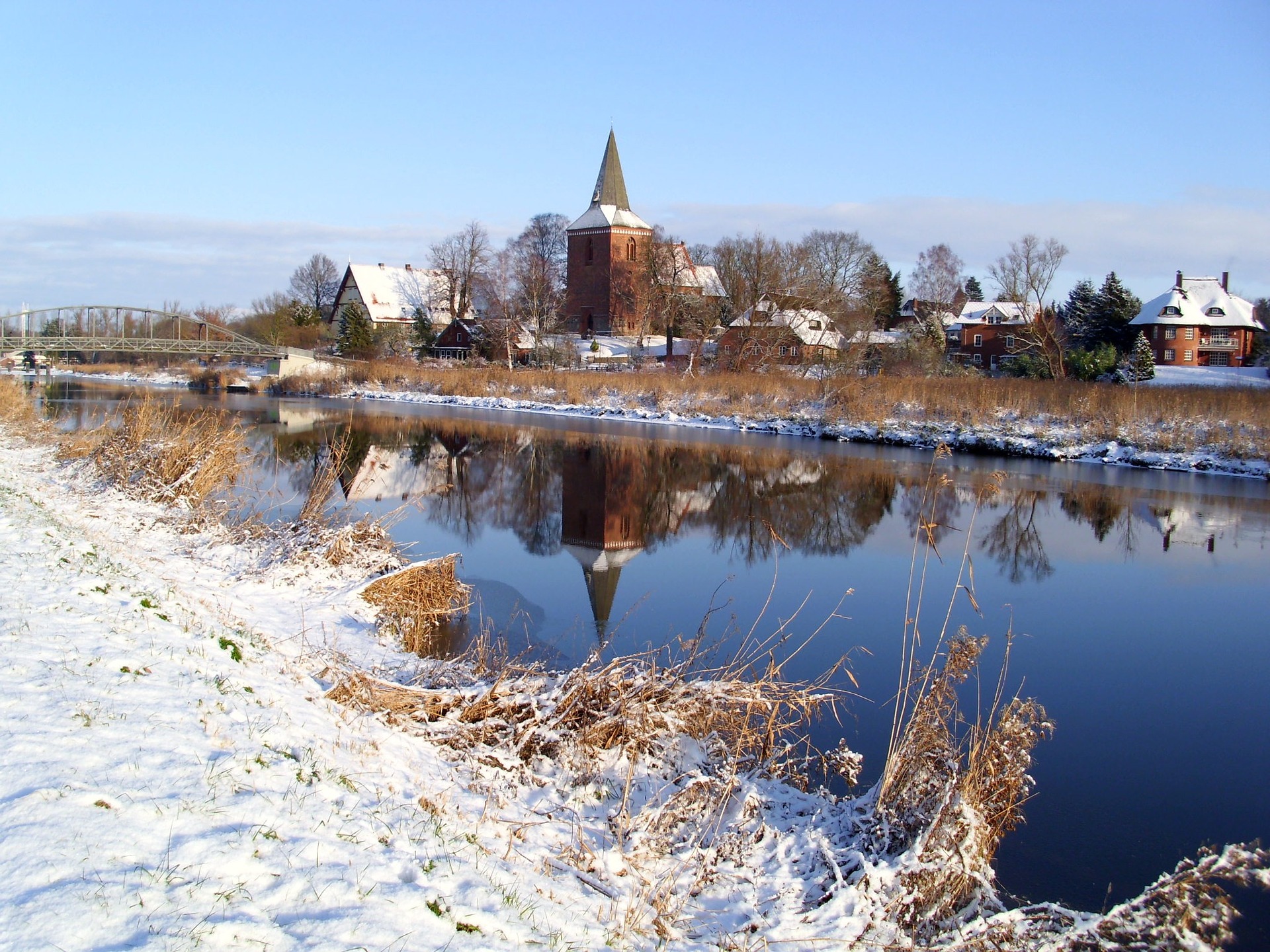 winter canal boating