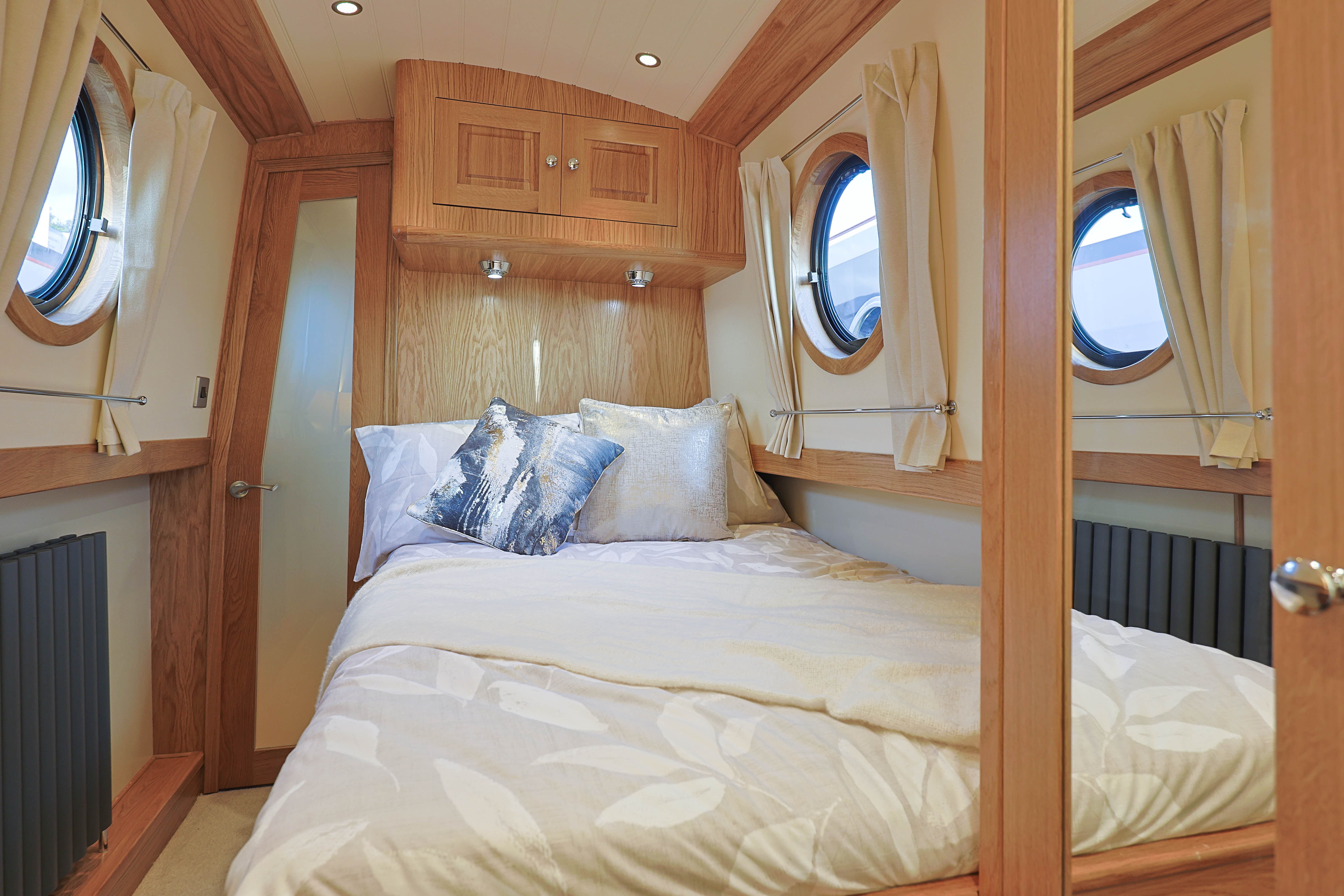 narrowboat interior